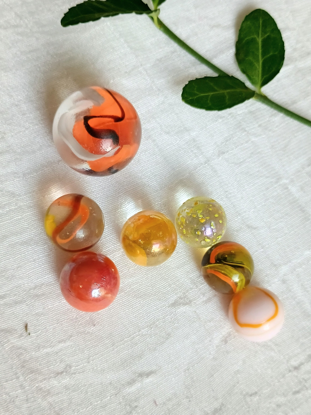🍂 ECLECTIC GRANDPA 🍂 x 7 1990s Mega Marbles, Fall Vibes, Retro